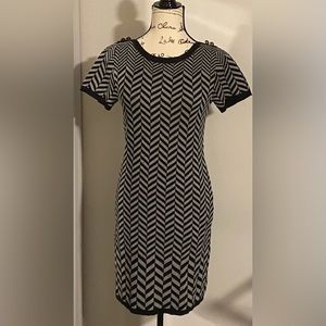 Jonathan Martin Short Sleeve Knit Sweater Dress